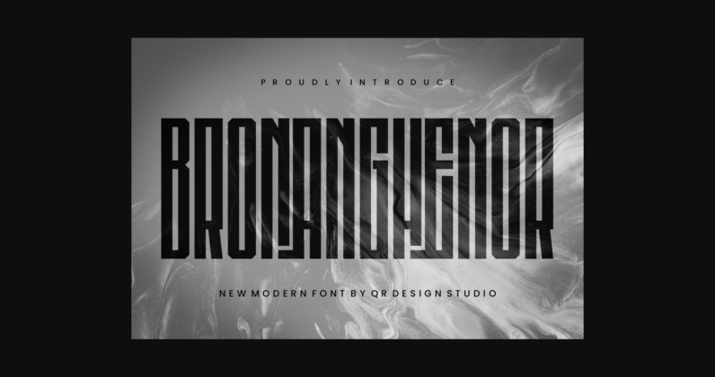 Bronanghenor Font Poster 3