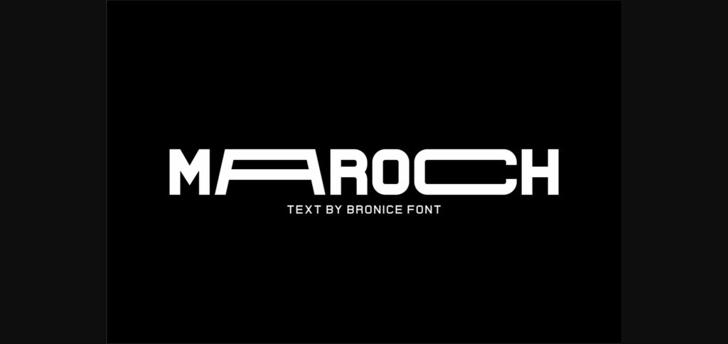 Bronice Font Poster 6