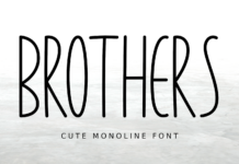 Brothers Font Poster 1