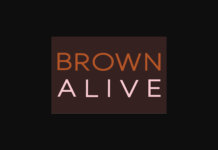 Brown Alive Font Poster 1