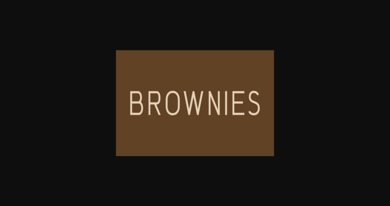 Brownies Font Poster 3