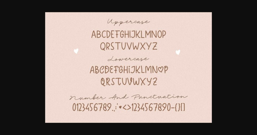 Brownies Lover Font Poster 5