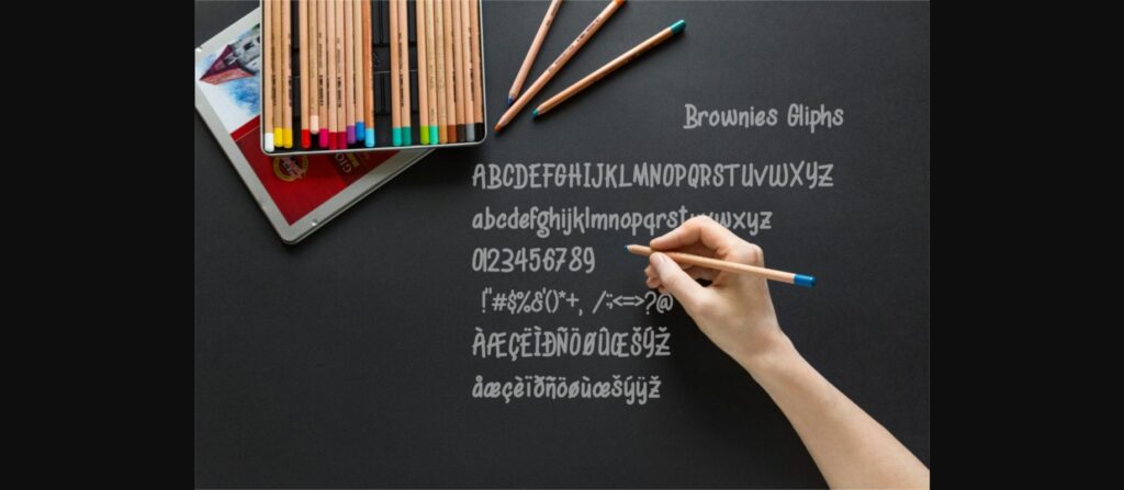 Brownies Font Poster 5