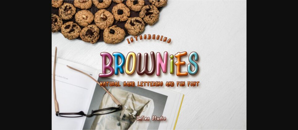 Brownies Font Poster 3