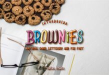 Brownies Font Poster 1