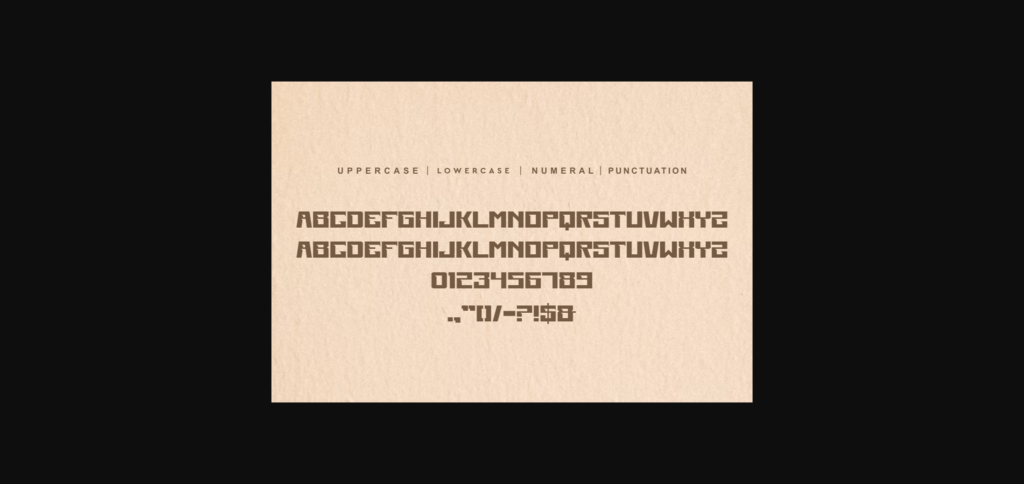 Brugek Font Poster 6
