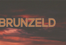 Brunzeld Font Poster 1