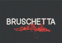 Bruschetta Font Poster 1