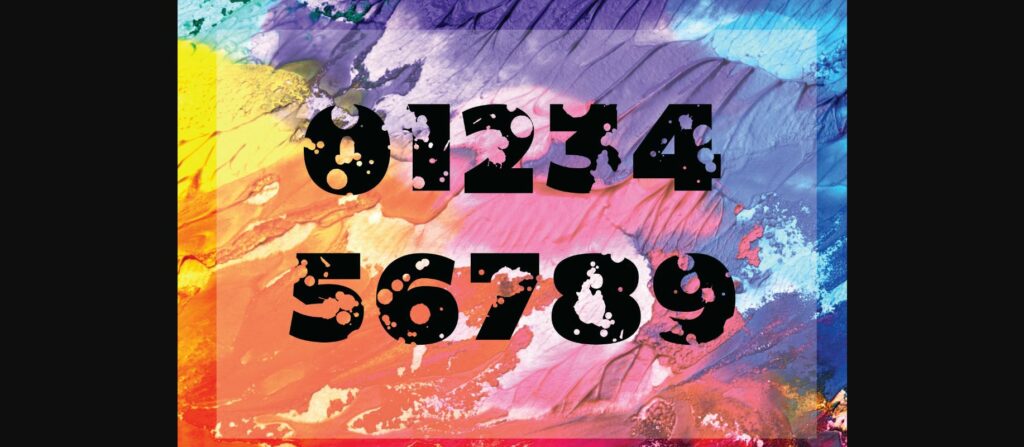 Brush Shake off Font Poster 7