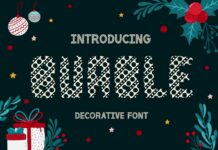 Buable Font Poster 1