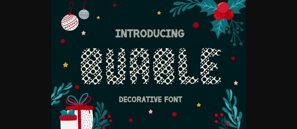 Buable Font Poster 1