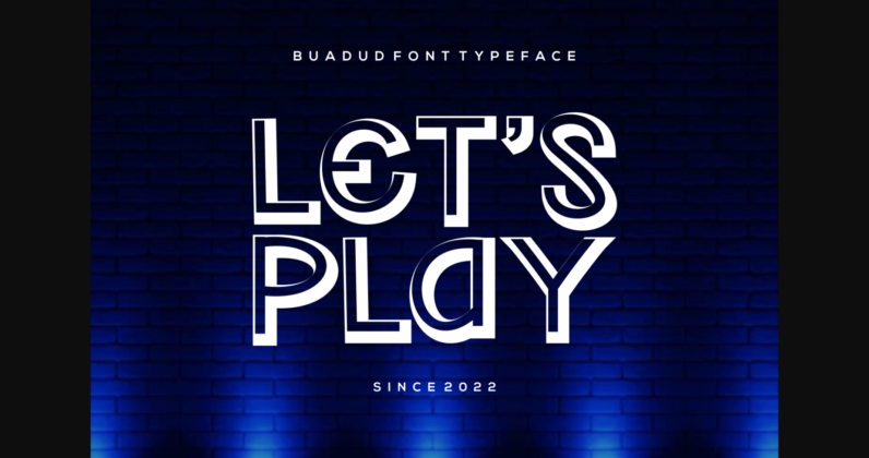 Buadud Font Poster 6