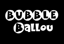 K26 Bubble Ballou Font Poster 1