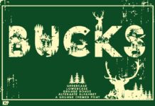 Bucks Font Poster 1