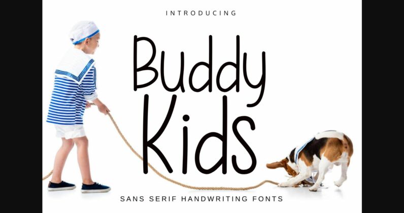 Buddy Kids Font Poster 3