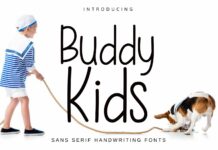 Buddy Kids Font Poster 1