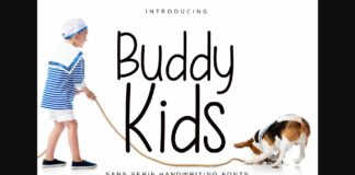Buddy Kids Font Poster 1