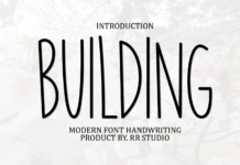 Building Font Poster 1