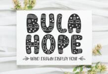 Bula Hope Font Poster 1
