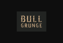 Bull Grunge Font Poster 1