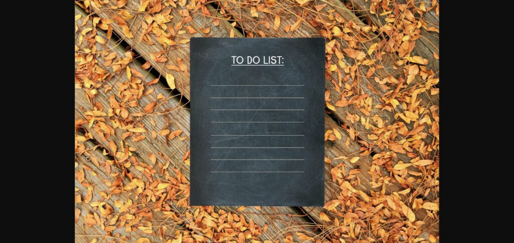 Bullet Journal Fall Font Poster 5