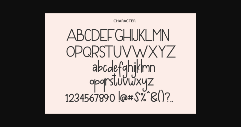 Bumblle Font Poster 7
