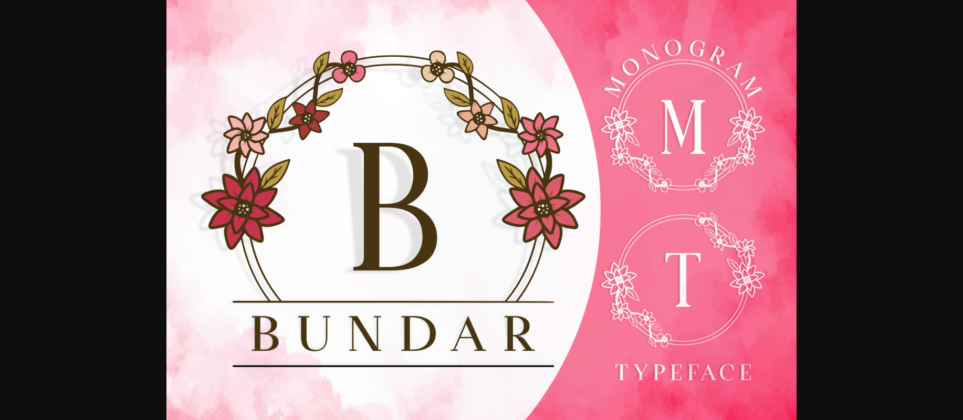 Bundar Font Poster 3