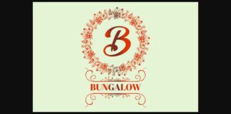 Bungalow Font Poster 1