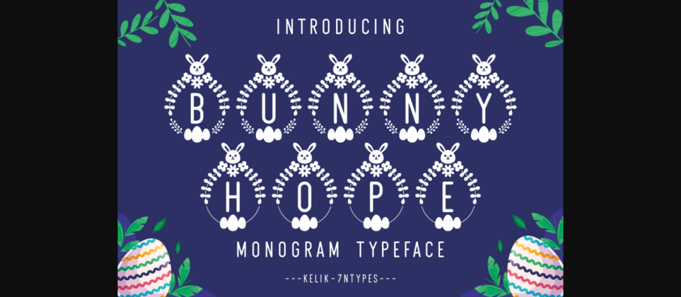 Bunny Hope Font Poster 3
