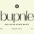 Bupnle Font