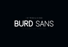 Burd Sans Font Burd Sans Font Poster 1