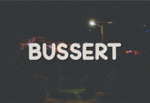 Bussert Font Poster 1