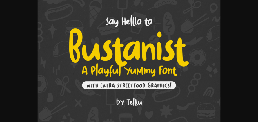 Bustanist Font Poster 1