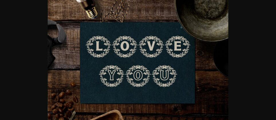 Butterfly Font Poster 9
