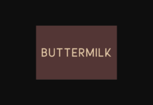 Buttermilk Font Buttermilk Font Poster 1