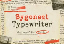 Bygonest Bygonest Fonts