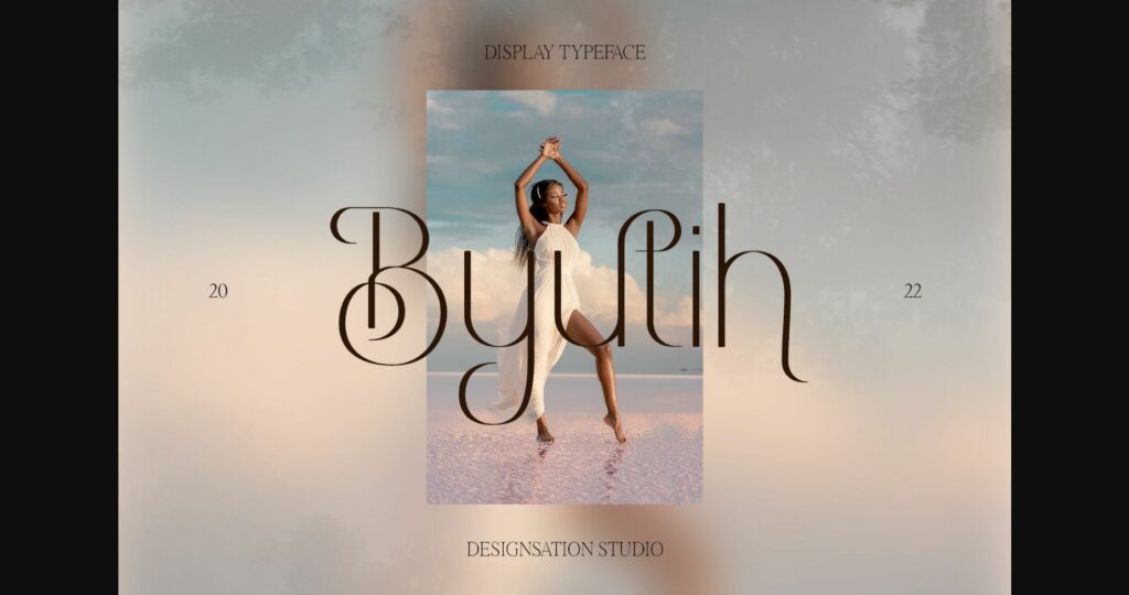 Byutih Font Poster 3