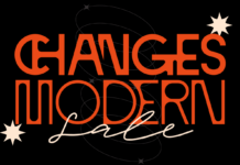 Changes Modern Font Poster 1