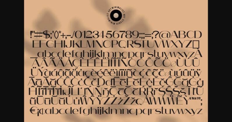 Ciccio Font Poster 11