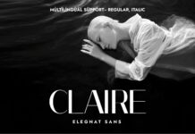 Claire Font Poster 1
