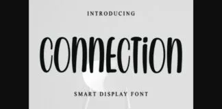 Connection Font Poster 1