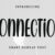 Connection Font