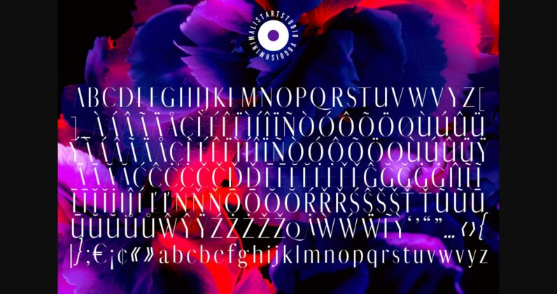 Couture Font Poster 10