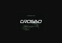 Crosbo Font Poster 1