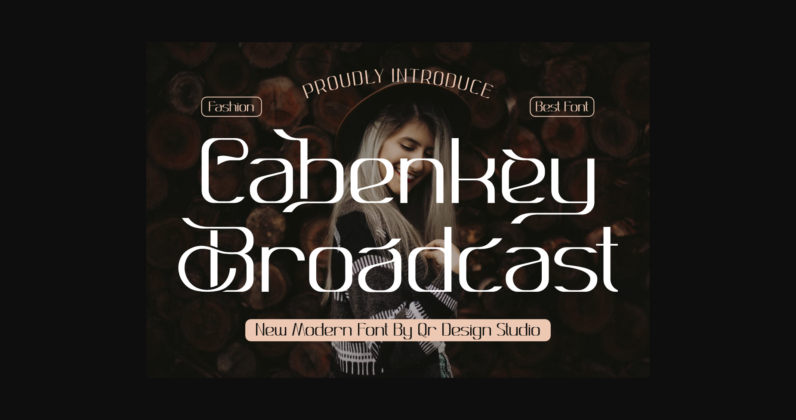 Cabenkey Broadcast Font Poster 1