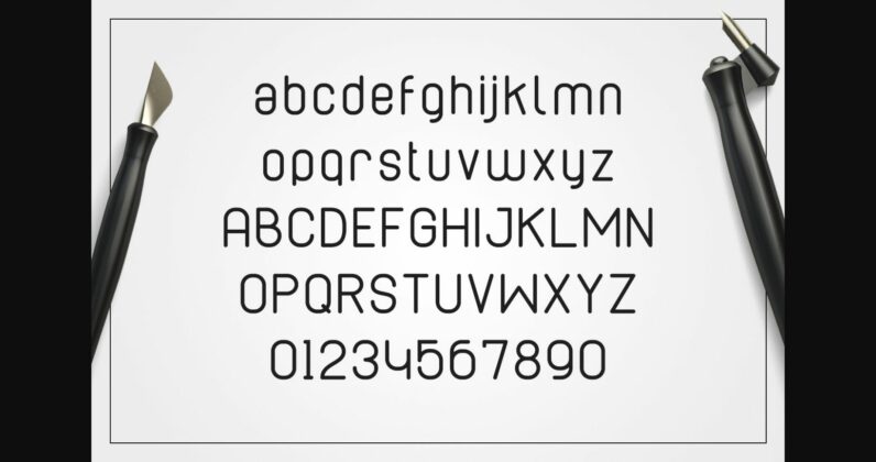 Cabo Rounded Regular Font Poster 5