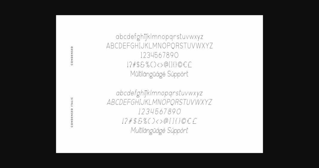 Cabriole Font Poster 10