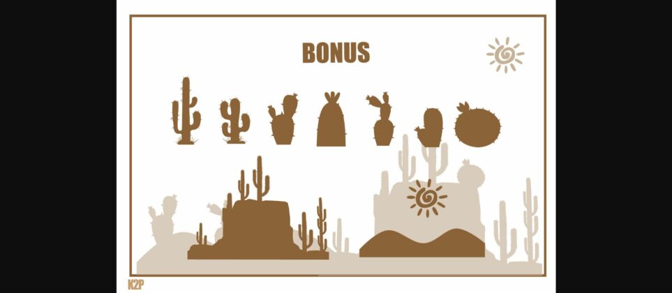 Cactus Lover Font Poster 6