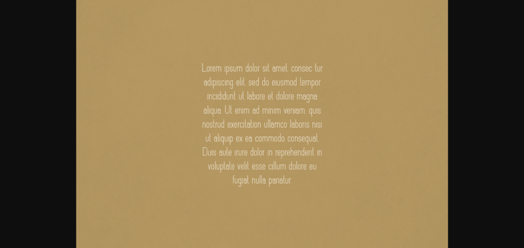 Caddie Font Poster 5