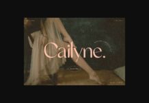 Cailyne Font Poster 1